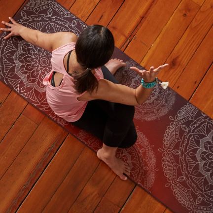 Voor wie is een Gaiam yogamat geschikt?